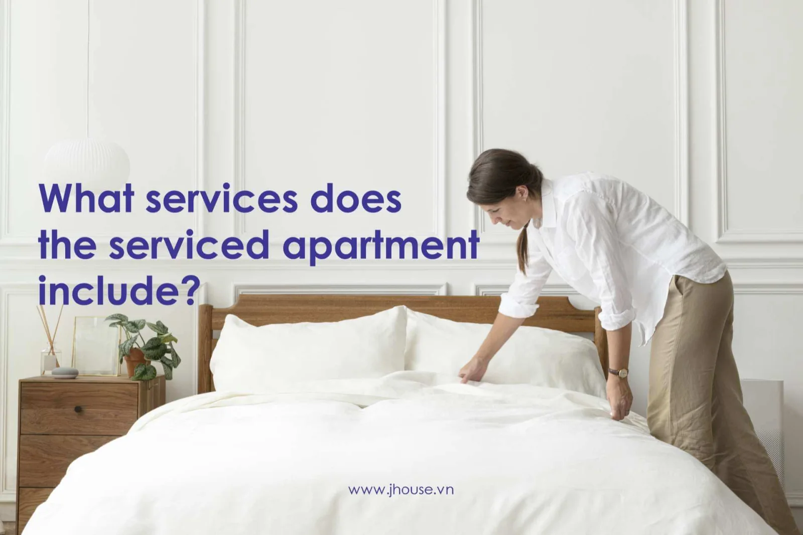 What-services-does-the-serviced-apartment-include