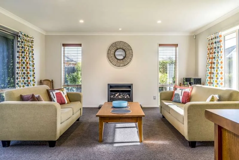Fully furnished living room