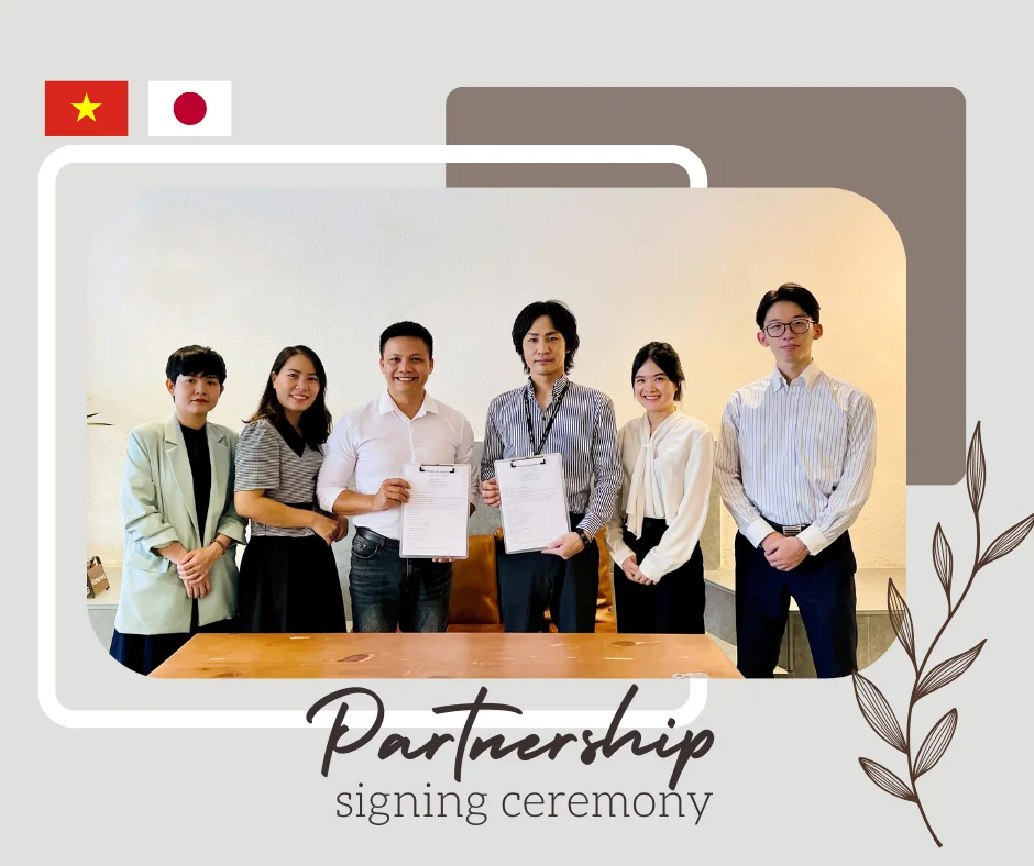 JHouse and Poste partnership signing ceremony providing housing services for Japanese in HCMC
