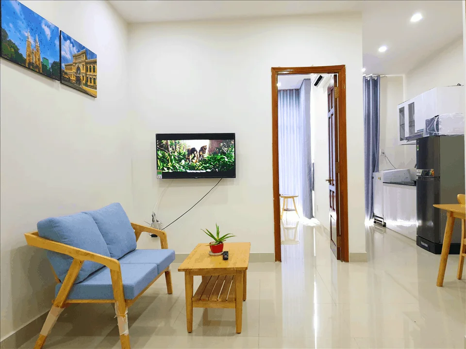 1BR Apartment with Balcony for Rent at Anh House Tan Binh