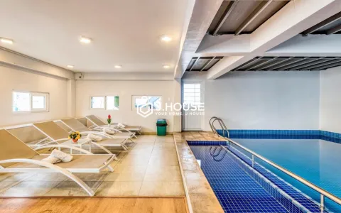 Apartment with Balcony, Pool & Gym at Cherry Apartment Tan Binh