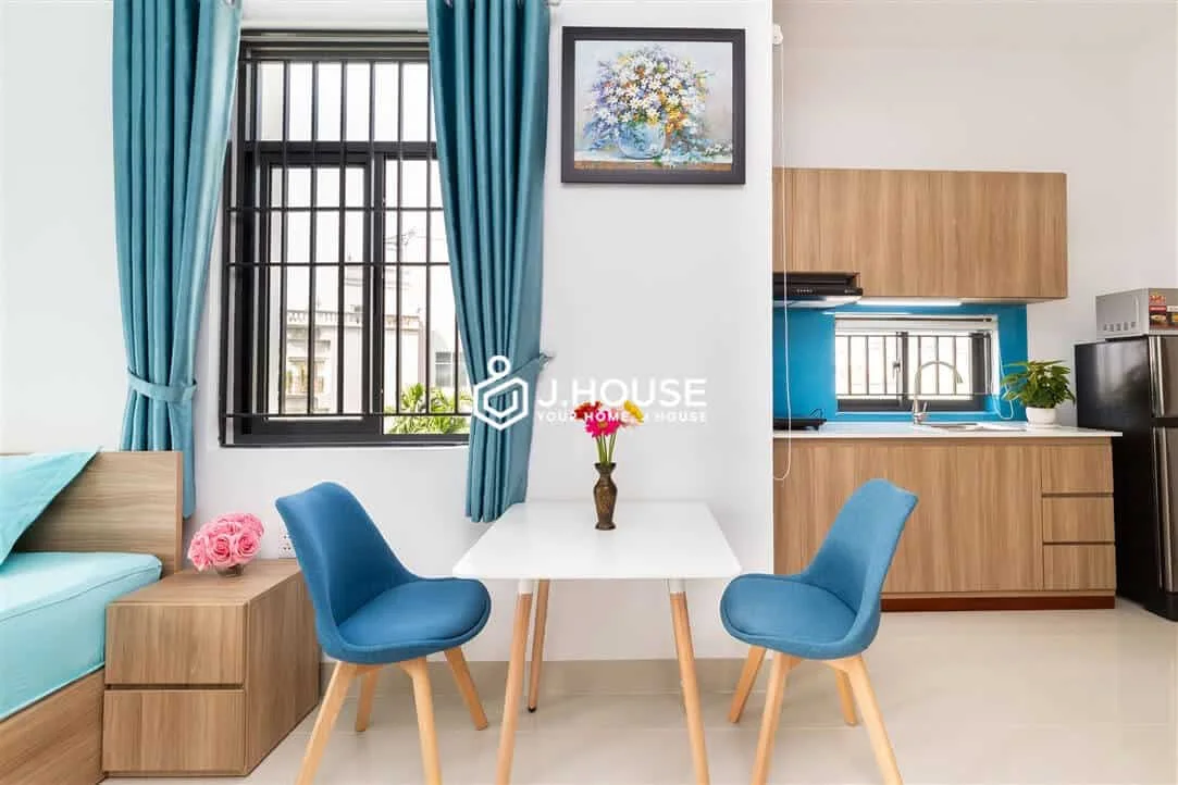 Căn Hộ Studio Ban Công, Hiện Đại, Giá Tốt tại Nga House Tân Bình