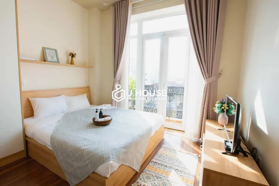 Căn Hộ 1PN Hiện Đại, Ban Công tại Bel Abri Apartment Quận 1