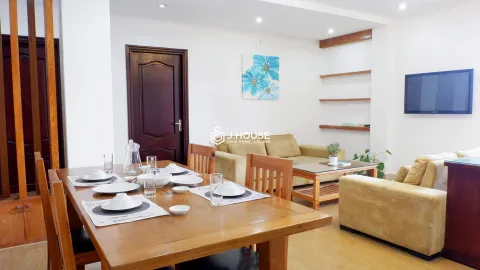 Spacious 3-Bedroom Serviced Apartment in Thao Dien, District2