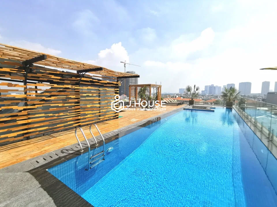 Căn hộ 2 phòng ngủ hiện đại pool, gym và sauna tại Thảo Điền