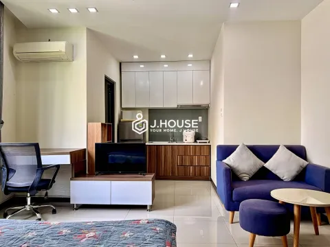Studio Apartment for Rent at Nga House, Binh Thanh (Layout 02)