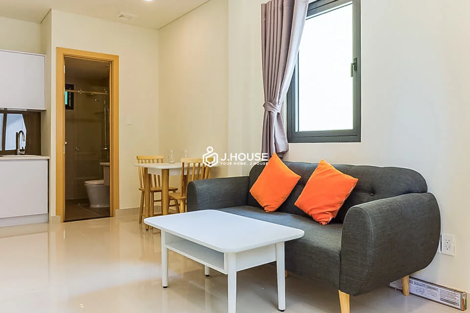 1BR Apartment with Balcony for Rent at MAC Apartment, Binh Thanh