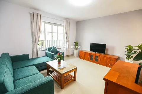 Spacious 2 bedrooms apartment with pool in Thao Dien