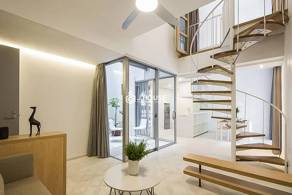 Modern Duplex 1BR Apartment for Rent at CC Residence Tan Binh
