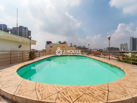 Căn hộ 2 phòng ngủ Sunrise Thảo Điền - Ban công, hồ bơi, gym