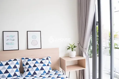 Studio Apartment with Balcony for Rent at Loan House, Binh Thanh