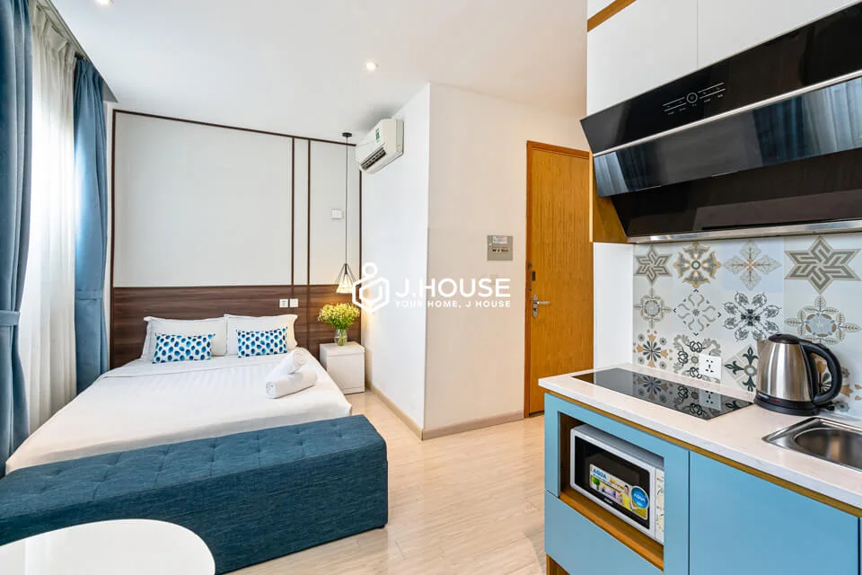 Căn Hộ Studio Hiện Đại, Ấm Cúng, Gần Sân Bay tại Sunshine Residence