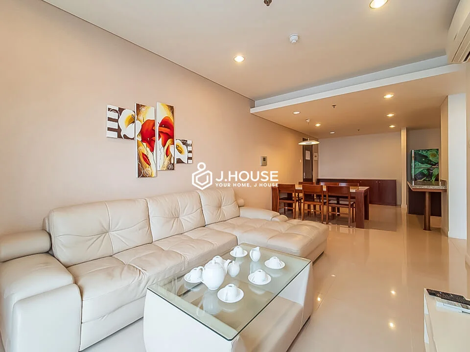 Spacious serviced apartment with GYM on Ly Chinh Thang street