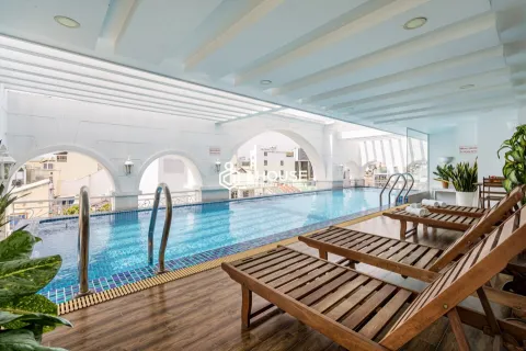 1-BR Apartment with Balcony, Pool & Gym at Huch Villa Phu Nhuan