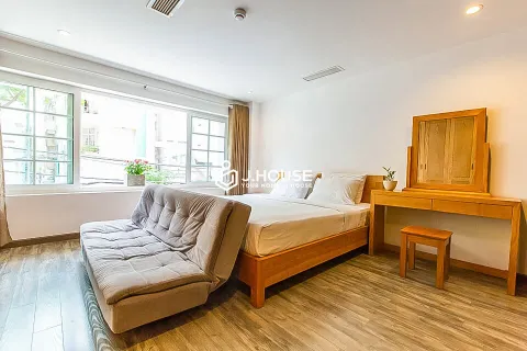 Spacious & Bright Apartment with Glass Partition at Cat Tien Apartment