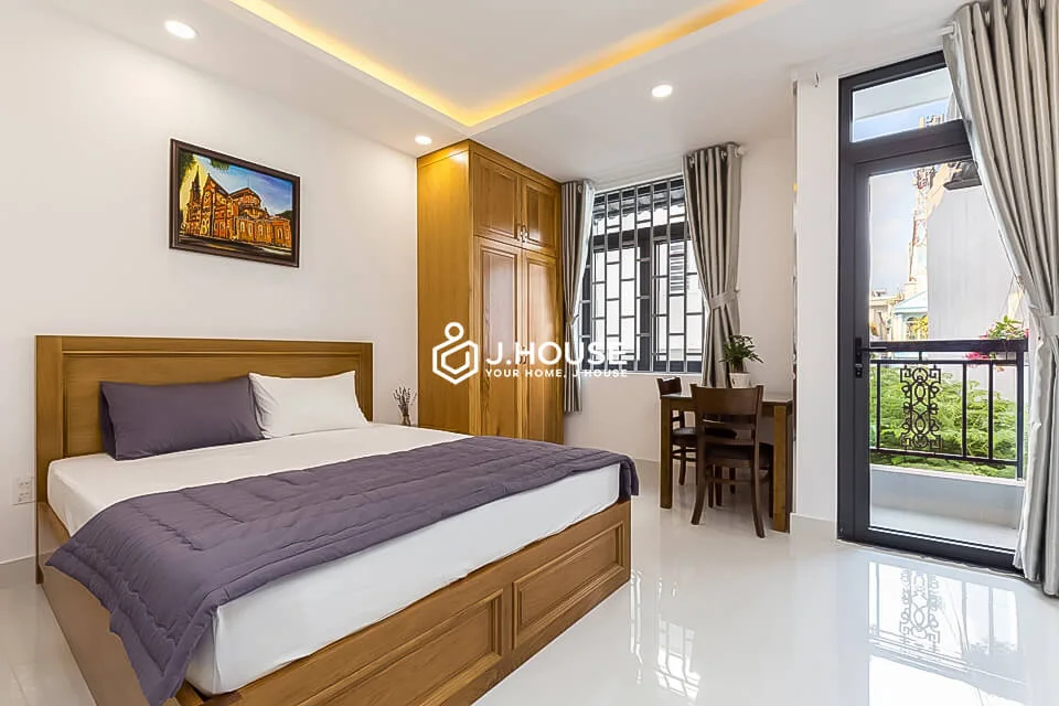 Cho thuê căn hộ Studio có ban công, hiện đại tại Anh House, Bình Thạnh