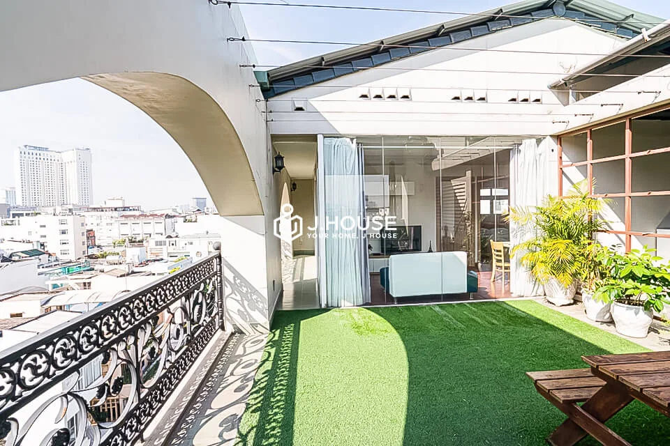 Mini Penthouse 2PN, Sân Thượng Riêng tại Bel Abri Apartment Q1