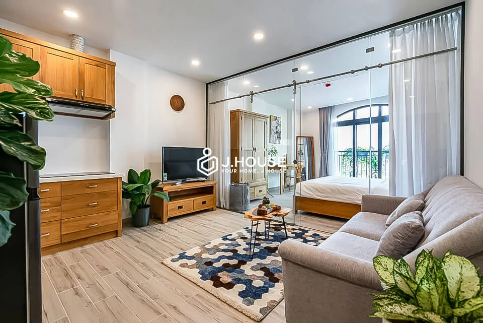 1BR Apartment with Balcony at VietStay Apartment Phu Nhuan (Type A)