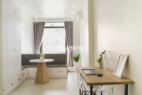 Nice studio Apartment with Balcony for Rent at Loan House, Binh Thanh