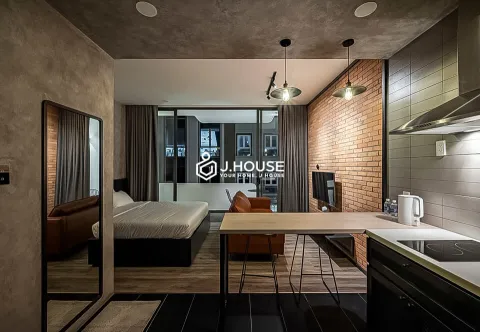 Căn Hộ Industrial Studio, Ban Công, Gần Sân Bay tại H Maison Tân Bình