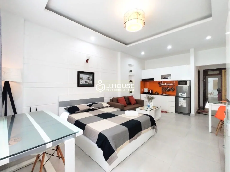 Căn Hộ Studio full nội thất, Gần Chợ Bến Thành Tại Áo Dài Apartment