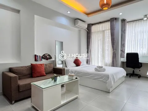 Căn Hộ Studio Mặt Trước, Ban Công, Gần Ga Metro Q1 - Áo Dài Apartment