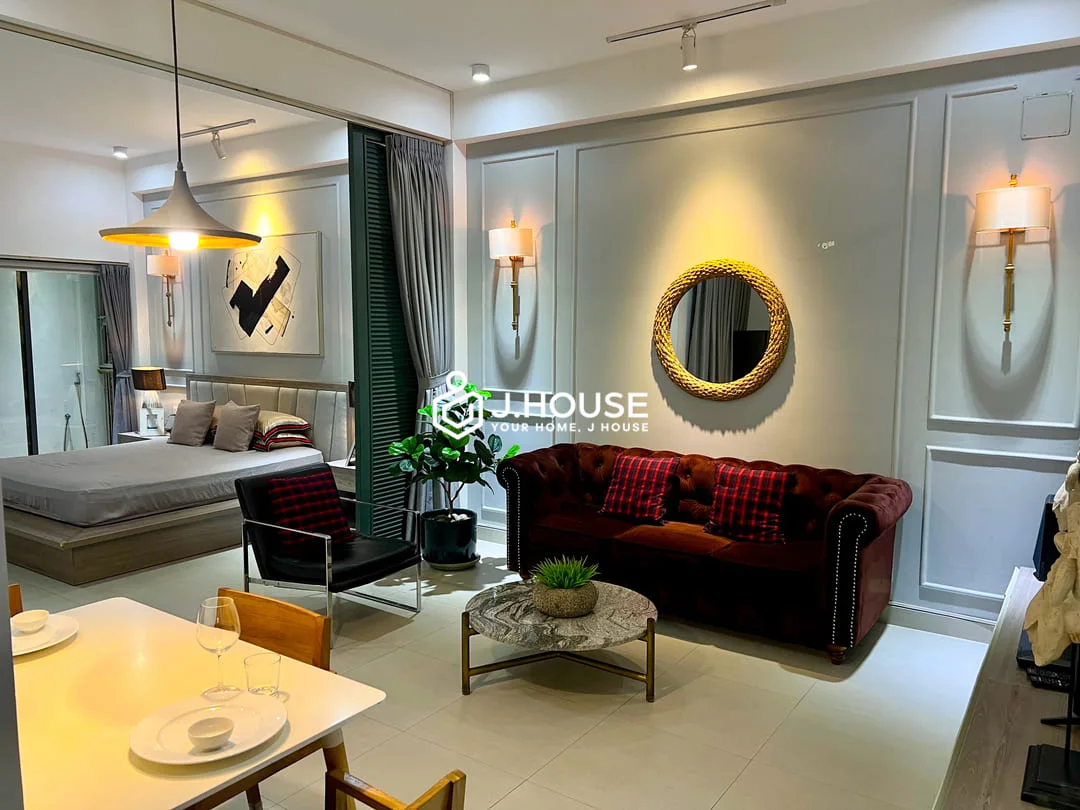 Modern and spacious studio apartment at MHouse, District 4