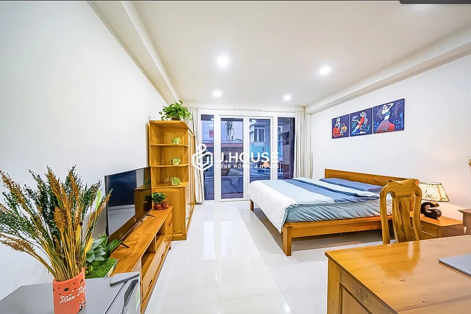 Studio Apartment with Balcony & Bathtub at Melistay Apartment D1