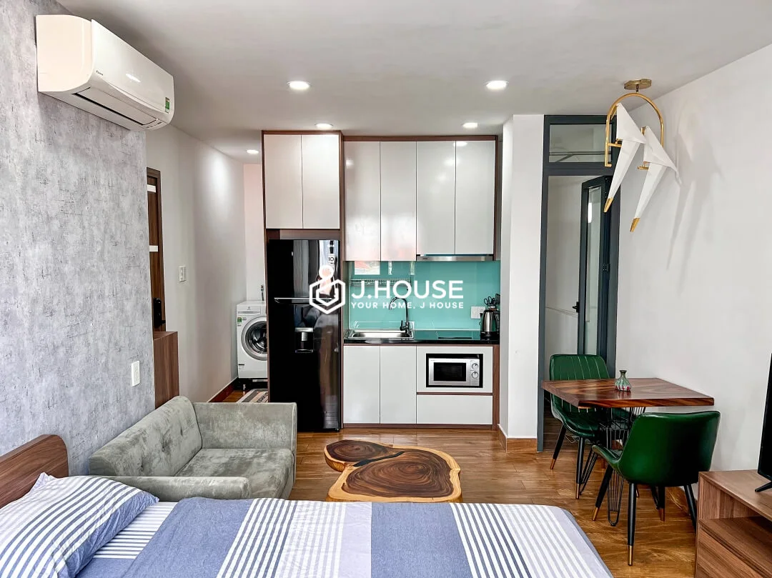 Căn hộ studio đầy đủ nội thất với giá thuê tốt tại Thảo Điền