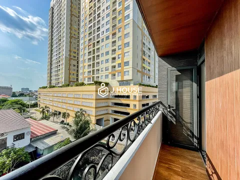 Cho thuê căn hộ 2 phòng ngủ có ban công tại Võ Apartment Quận 2