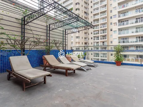 Spacious 2 bedrooms serviced apartment for rent in Thao Dien