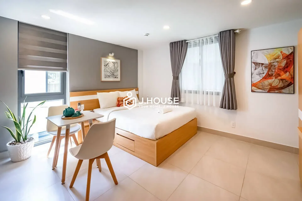 Cho thuê căn hộ Studio hiện đại, full nội thất tại BH Home, Bình Thạnh