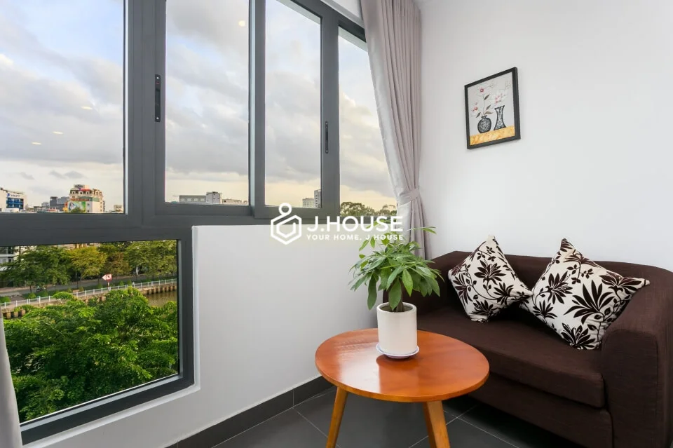 Cho thuê căn hộ hiện đại, view kênh tại TM Apartment, Bình Thạnh