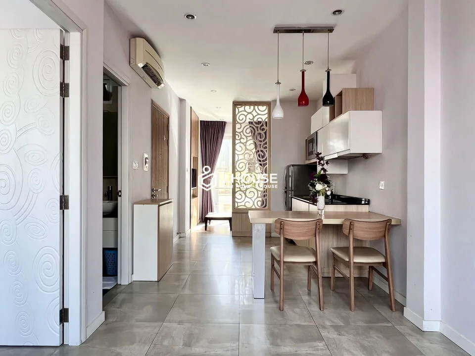 Căn Hộ 1PN Ban Công, Rộng Rãi, Full Nội Thất tại SQ House Quận 3