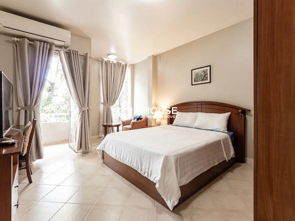 Căn Hộ 1PN Ban Công, Full Nội Thất tại An Lộc Apartment Q3