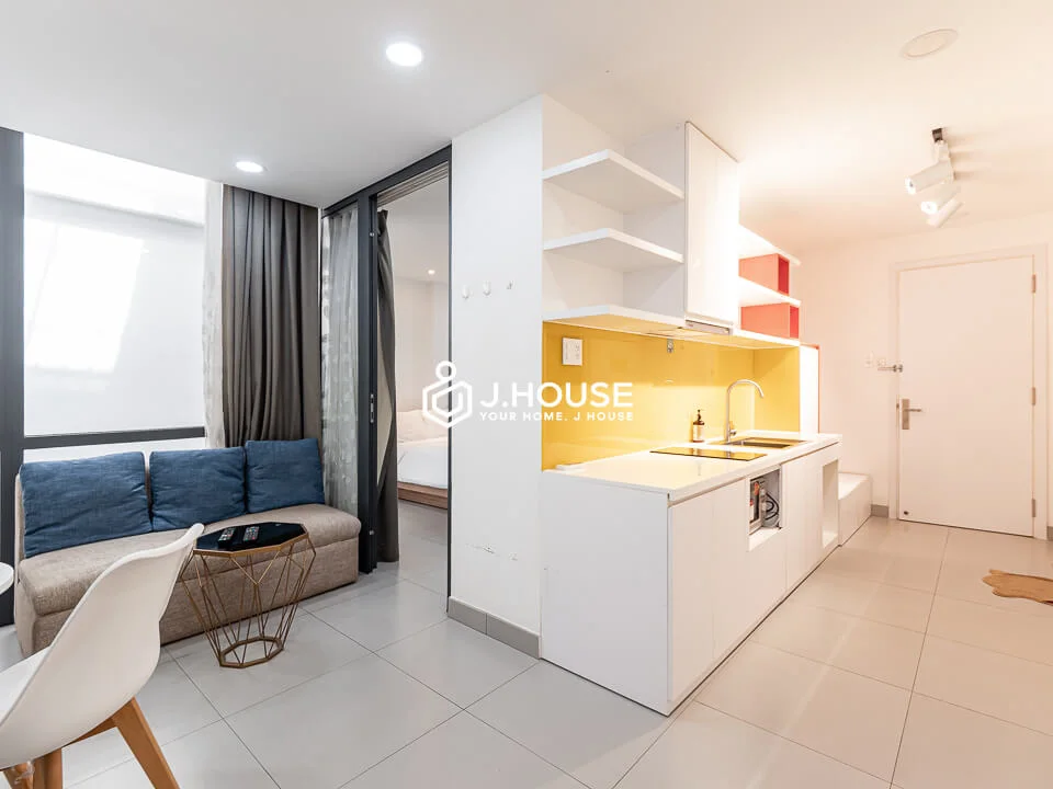 Bright & Convenient 1-BR Apartment at Estar Apartment District 3