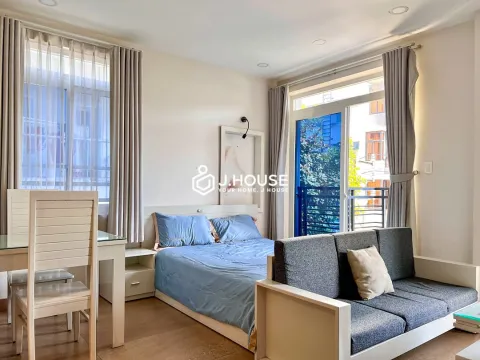 Studio Apartment with Dual Balconies at PVC Apartment, Binh Thanh