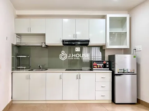 1-BR Apartment with Balcony & Washer at PVC Apartment, Binh Thanh