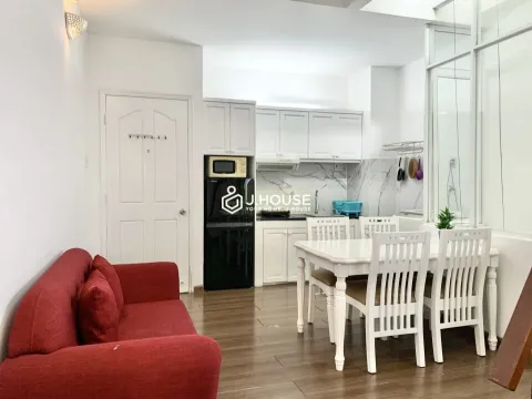 Duplex apartment with private garden for rent in Thao Dien D2
