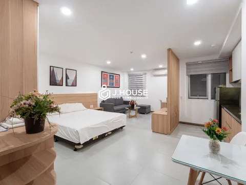 Cozy Studio Apartment for Rent at Joy Apartments, Tan Binh District