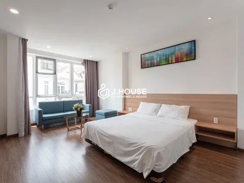 Modern & Bright 1-Bedroom Apartment for Rent at Joy Apartments Tan Binh