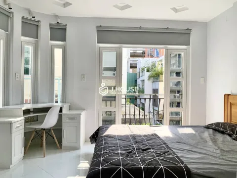 Corner Studio Apt with Balcony & Washer at DKA Balance Ben Thanh D1