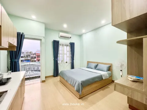 Affordable Apartment with Balcony for Rent at Gin House Phu Nhuan