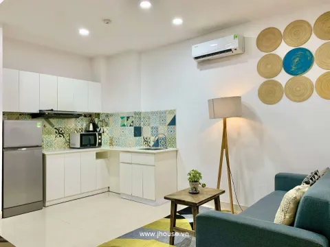 Căn Hộ 1PN Ban Công, Đầy Đủ Nội Thất Tại TQK Apartment Quận 1