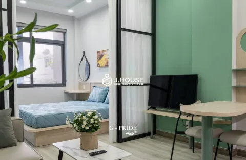 Modern 1BR Apartment with Balcony at Civilis Apartment Phu Nhuan