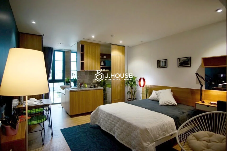 Fully furnished Studio Apartment for Rent at LotusHome Tan Binh