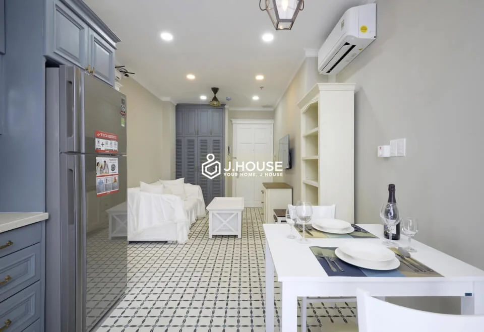 1BR Apartment for Rent in Rose 2 Serviced Apartment Thao Dien
