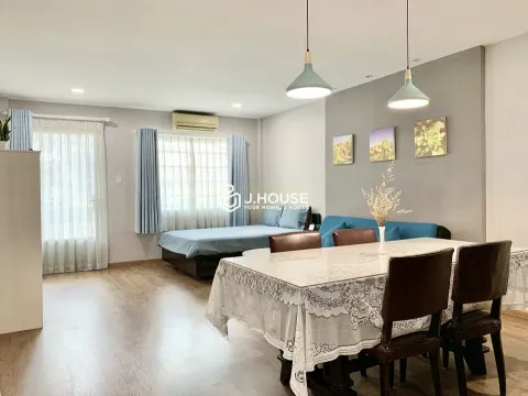 Studio Apartment with Wrap-Around Balcony at Ha House District 1