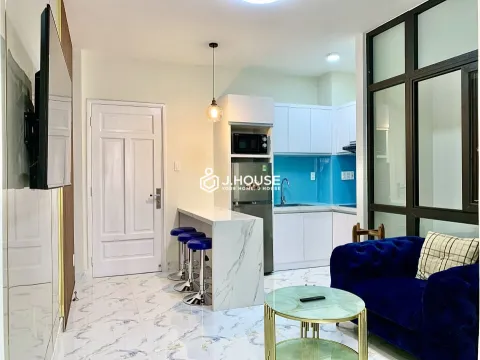 Rooftop 1BR Apartment for Rent at An Loc Apartment District 3