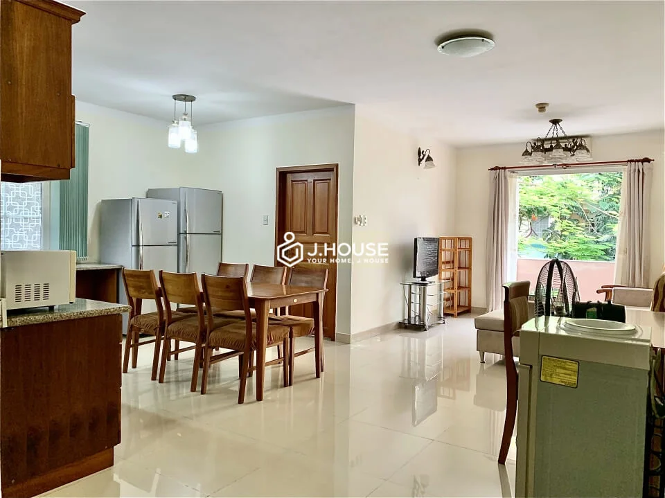 3-bedroom apartment with rooftop pool in Thao Dien, District 2